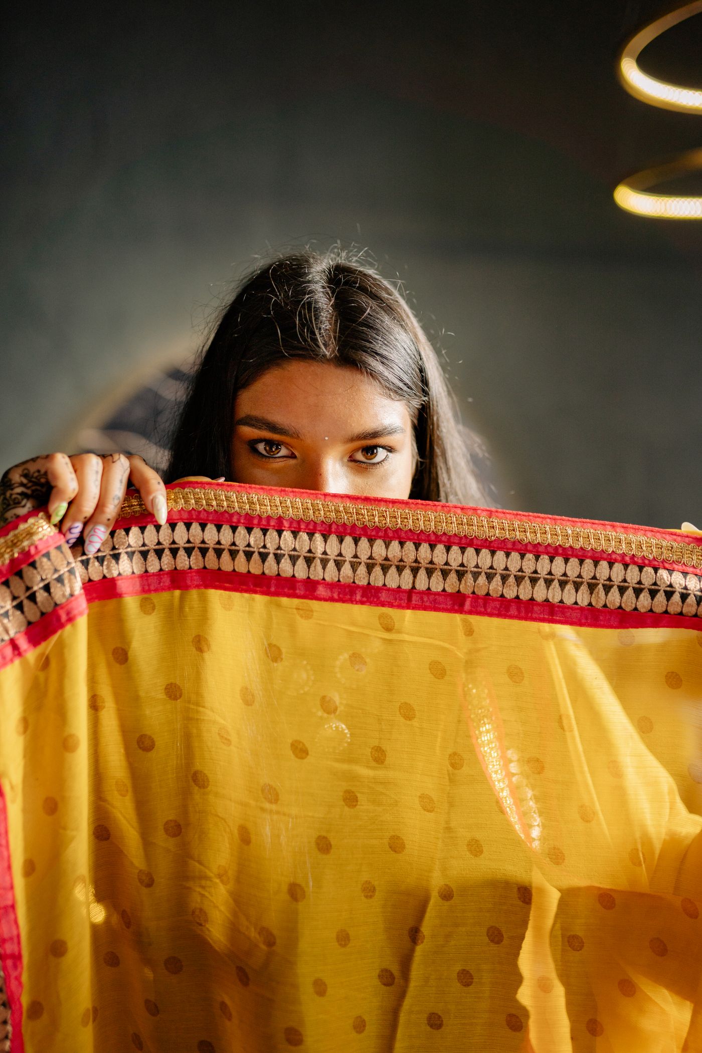 ঐতিহ্যবাহী পোশাকে রুচিশীল নারী